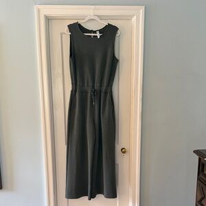 SPANX Air Essentials Sleeveless Jumpsuit in Dark Gray